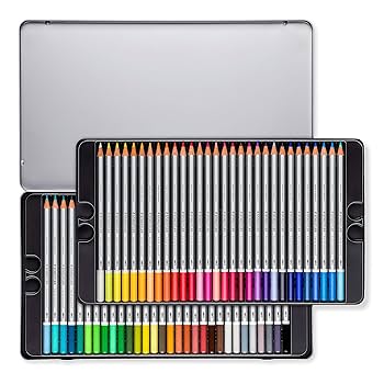 Amazon | ステッドラー 色鉛筆 カラトアクェレル 水彩色鉛筆